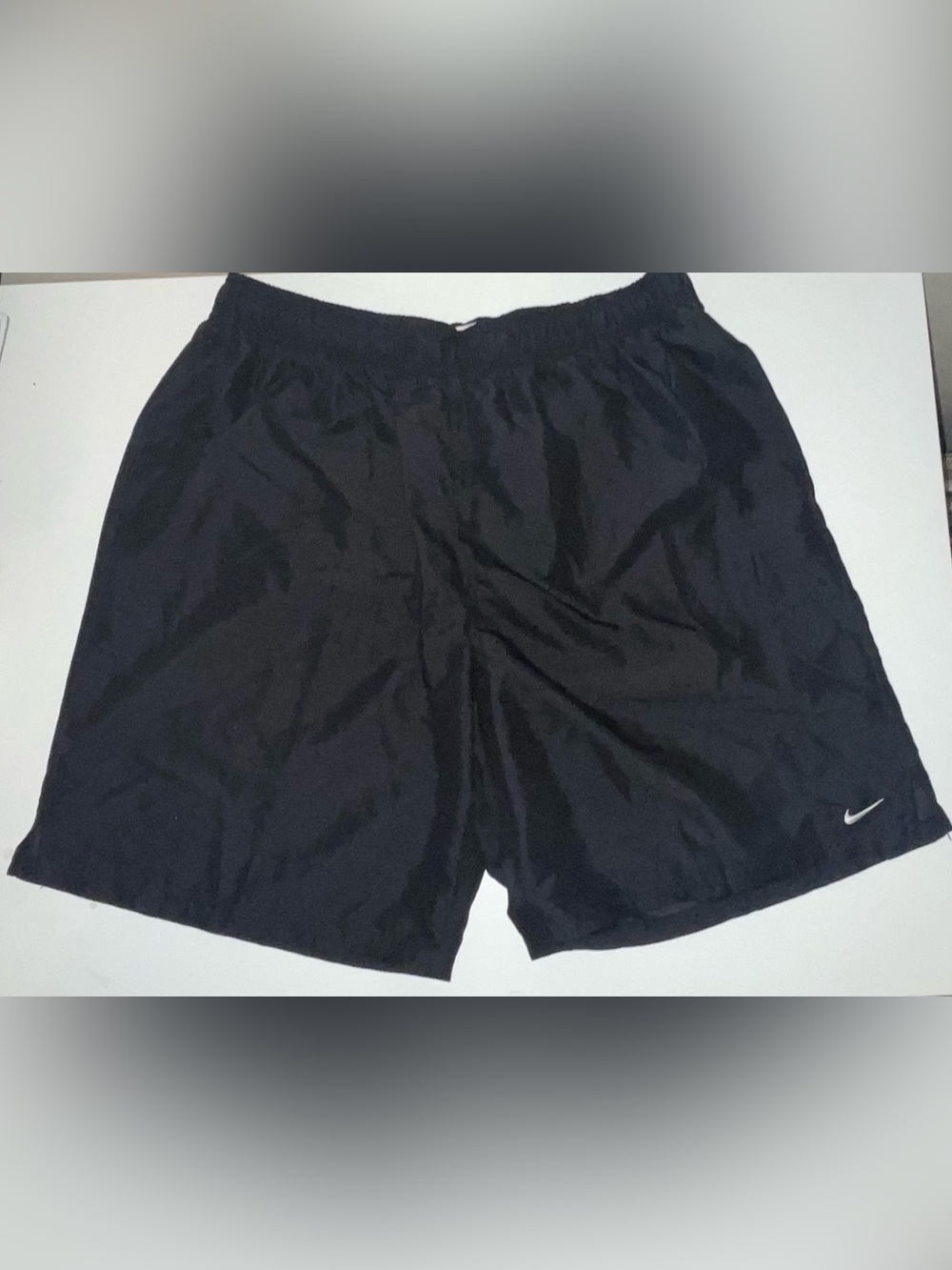 Nike Black Athletic Shorts with Swoosh Tag - XL